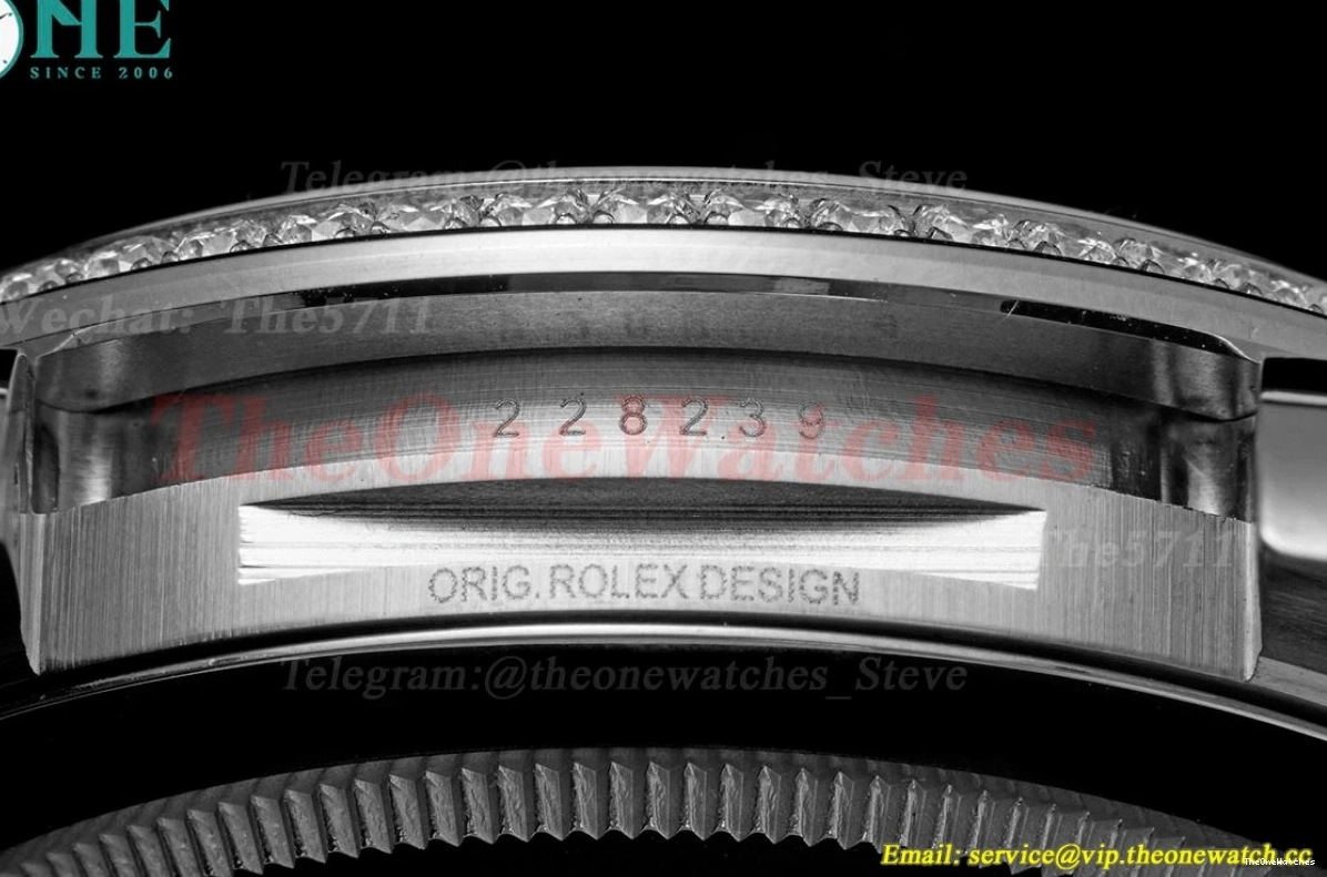 DayDate GSF 228396 SS (Tungsten Pres Dial Version) SS A3255 Silver 40mm Heavy 0427